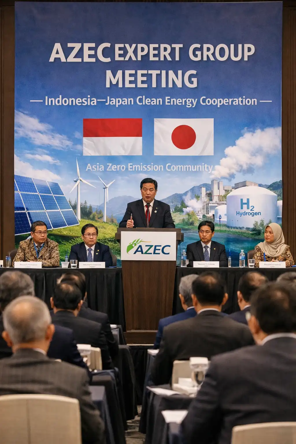 Read more about the article Indonesia–Jepang Mempercepat Proyek Energi Bersih lewat AZEC Expert Group Meeting