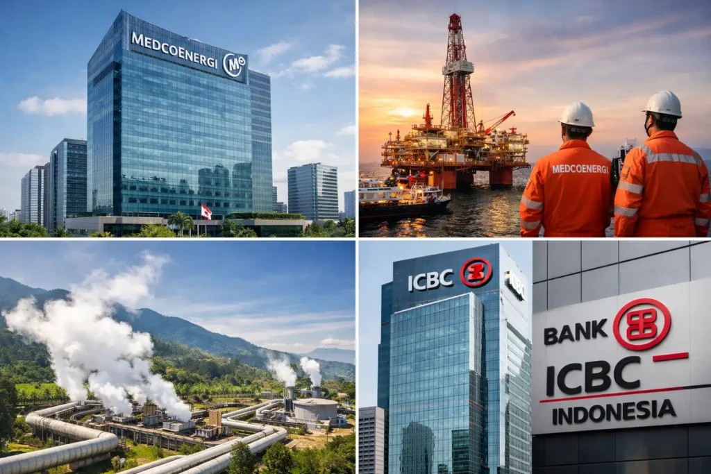 Medco Energi Kantongi Pinjaman Rp 800 Miliar dari Bank ICBC Indonesia