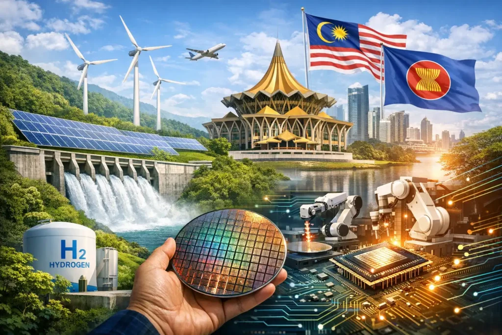 Sarawak Sangat Ingin Genjot Energi Hijau hingga Investasi Semikonduktor ASEAN